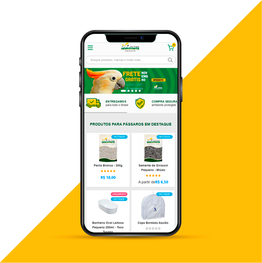 Horizonte Pet Store - Loja online